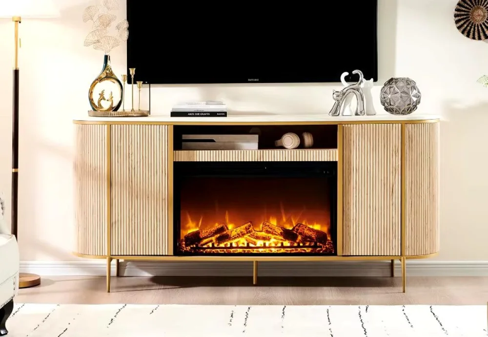 retro electric fireplace